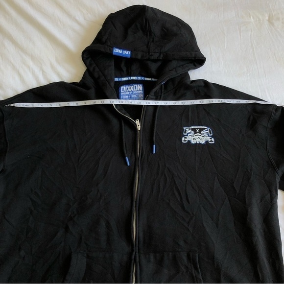 Dixxon Never Surrender Zip Up Hoodie - Picture 6 of 10